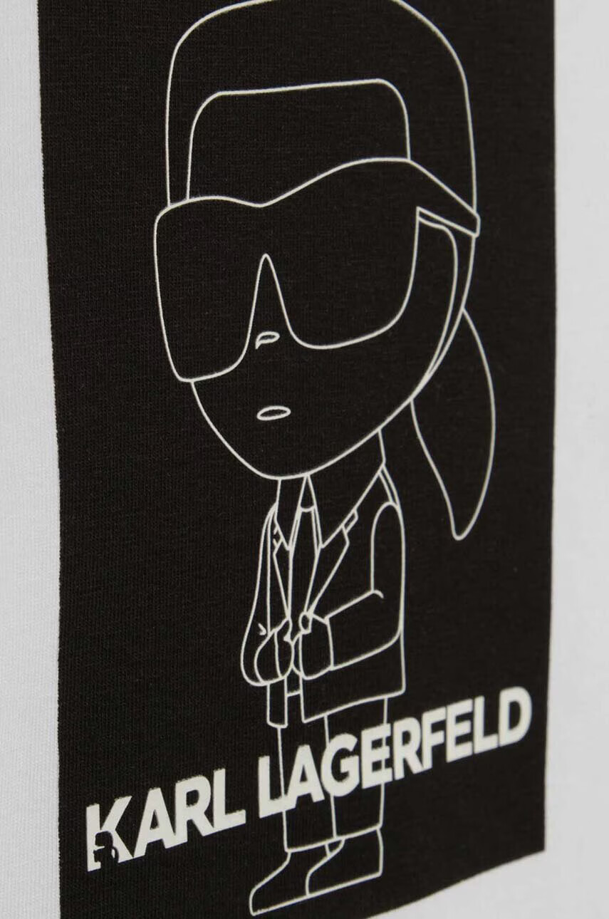 Karl Lagerfeld Комплект за бебета в бяло - Pepit.bg