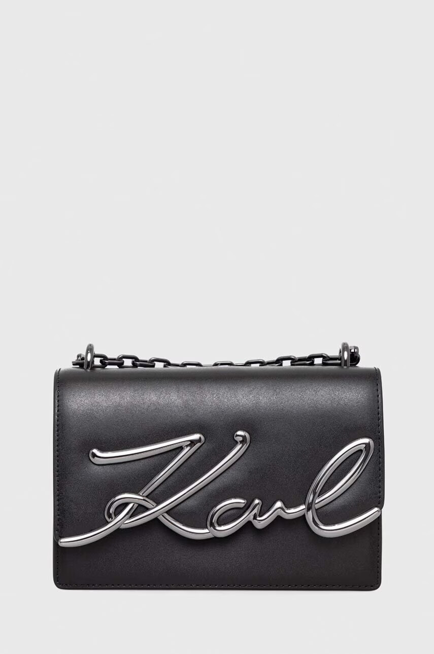 Karl Lagerfeld Кожена чанта - Pepit.bg