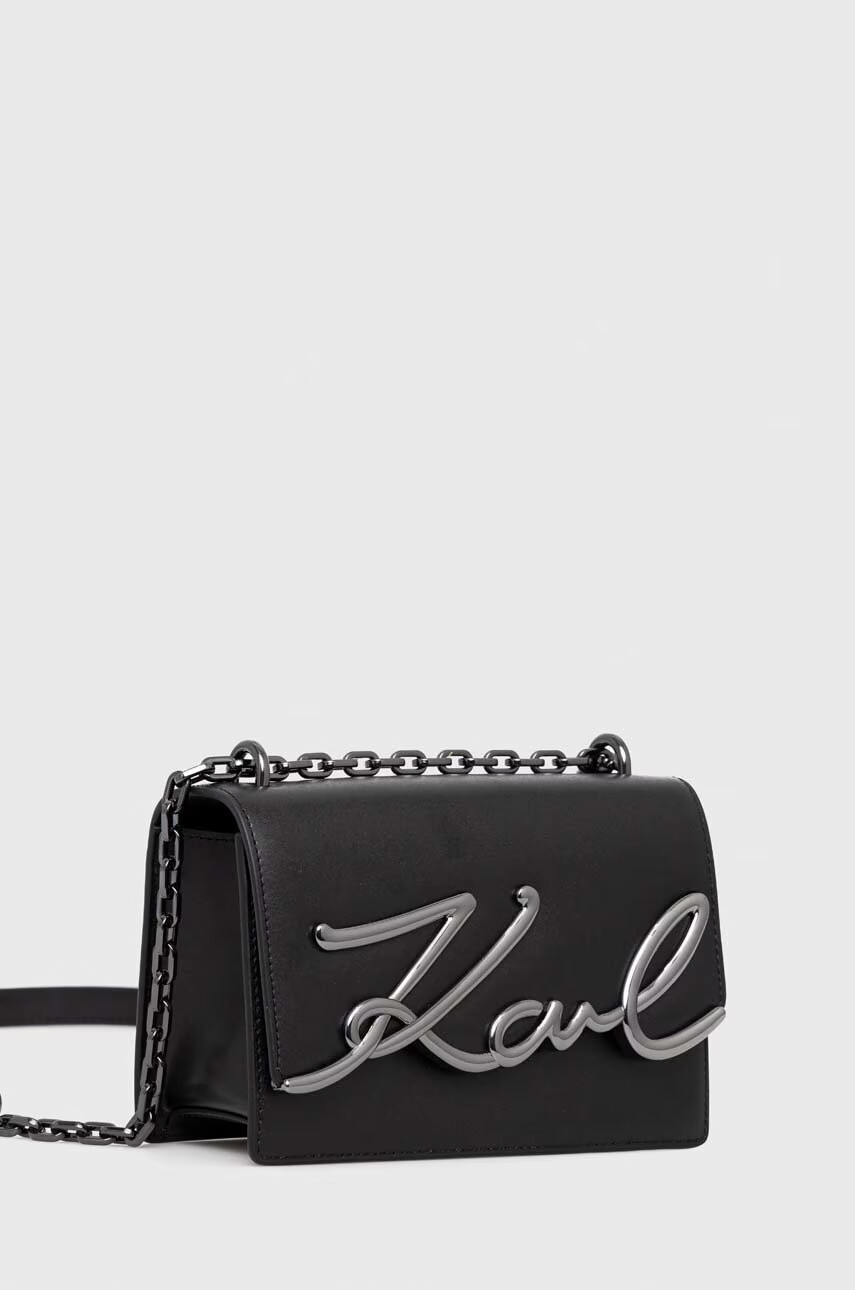Karl Lagerfeld Кожена чанта - Pepit.bg