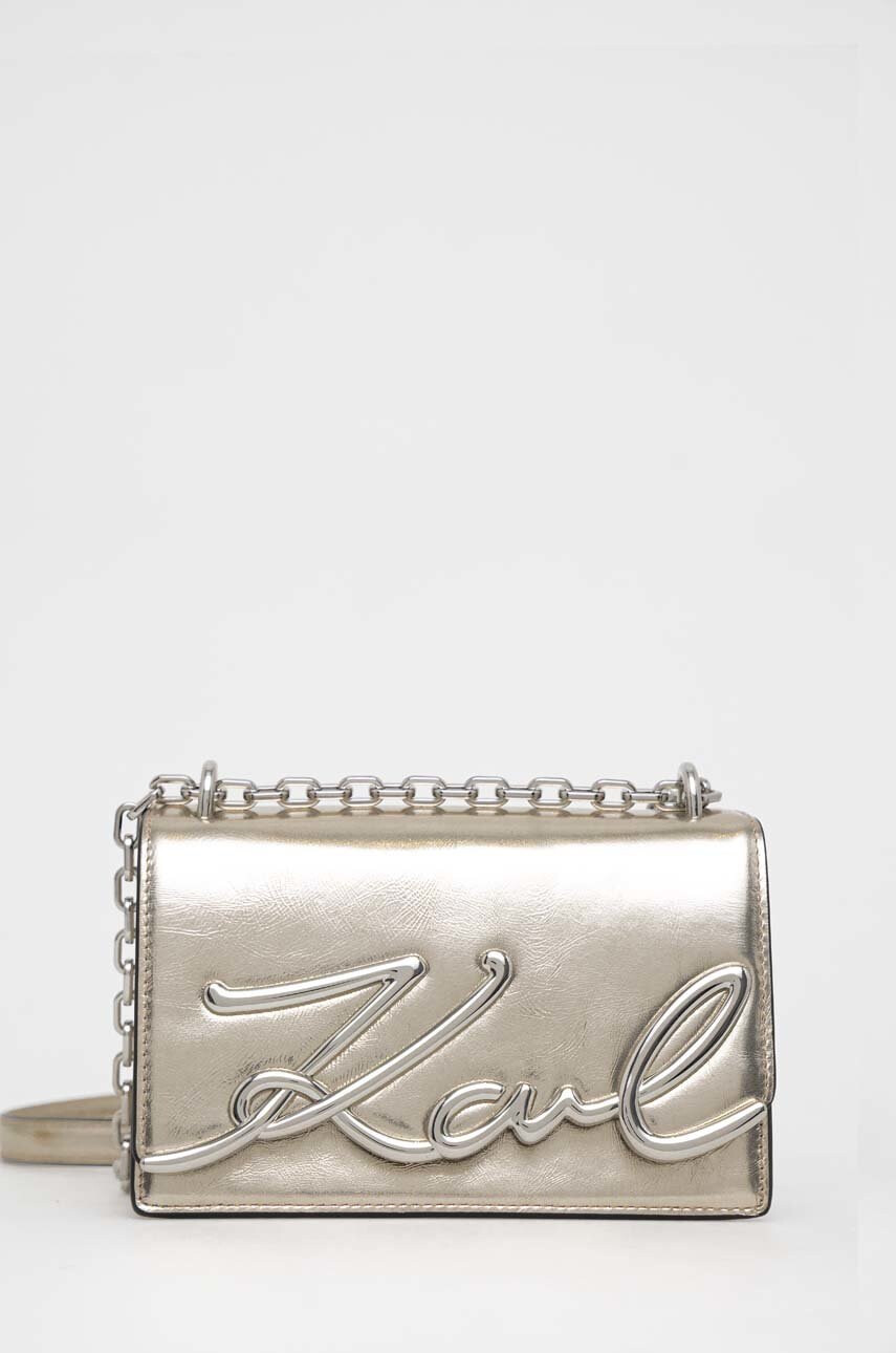 Karl Lagerfeld Кожена чанта - Pepit.bg