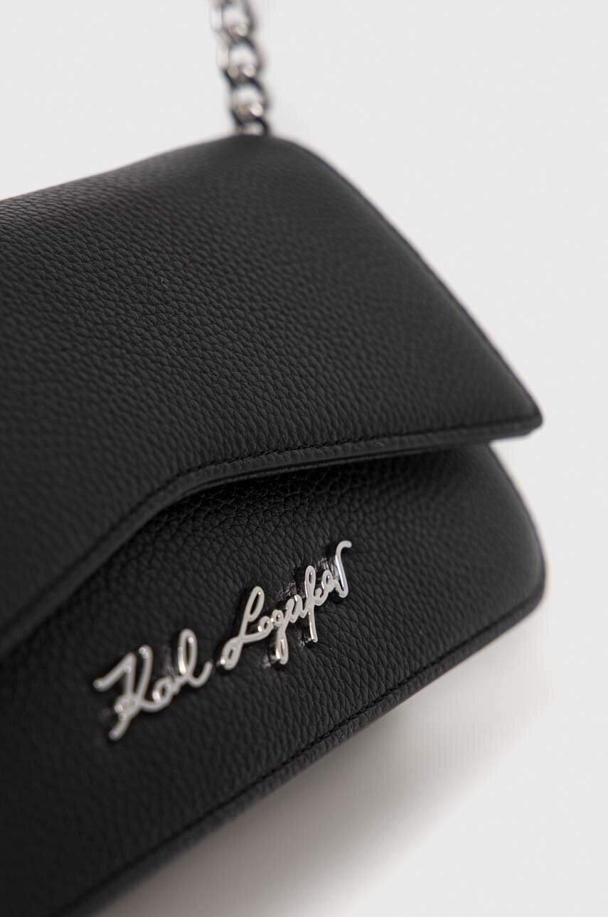 Karl Lagerfeld Кожена чанта - Pepit.bg