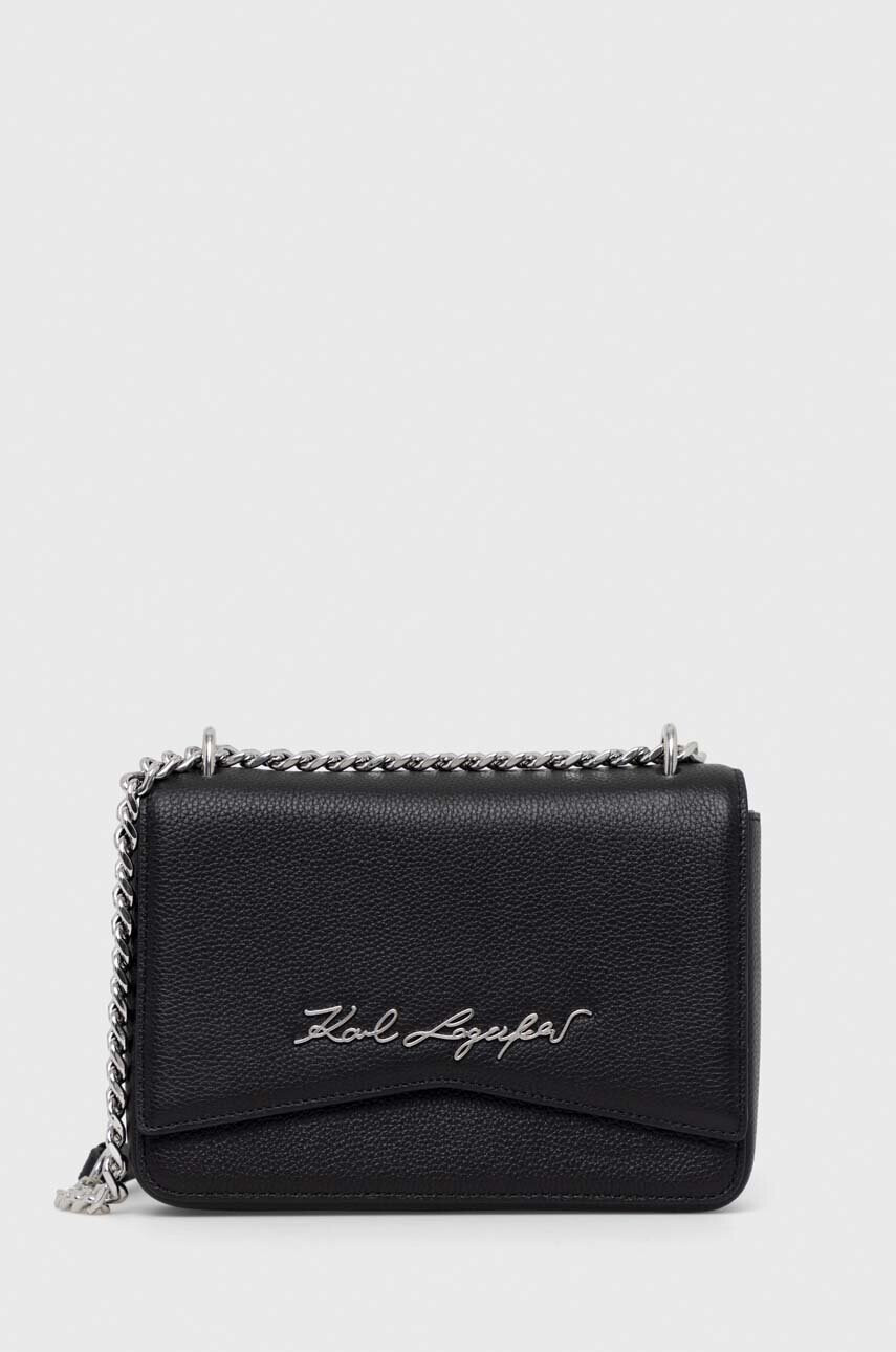 Karl Lagerfeld Кожена чанта - Pepit.bg