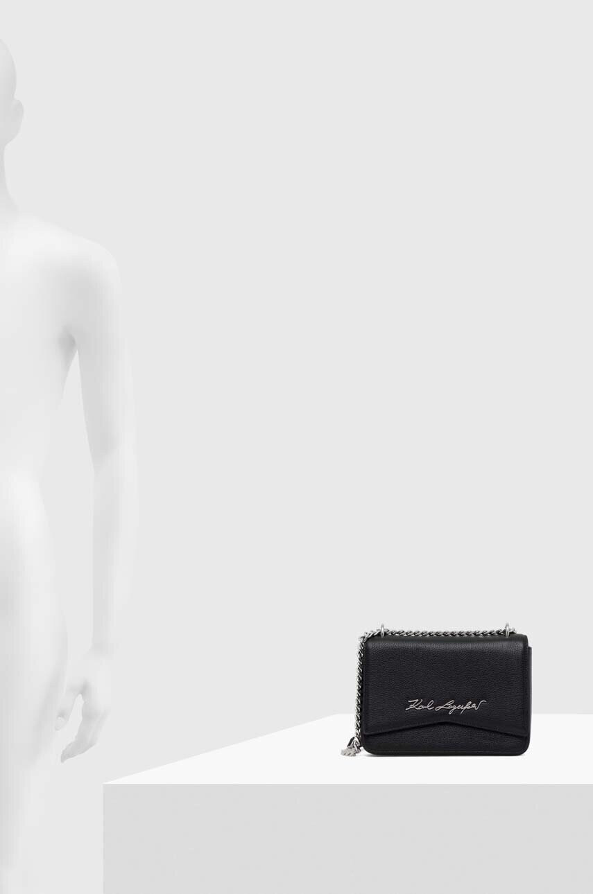 Karl Lagerfeld Кожена чанта - Pepit.bg