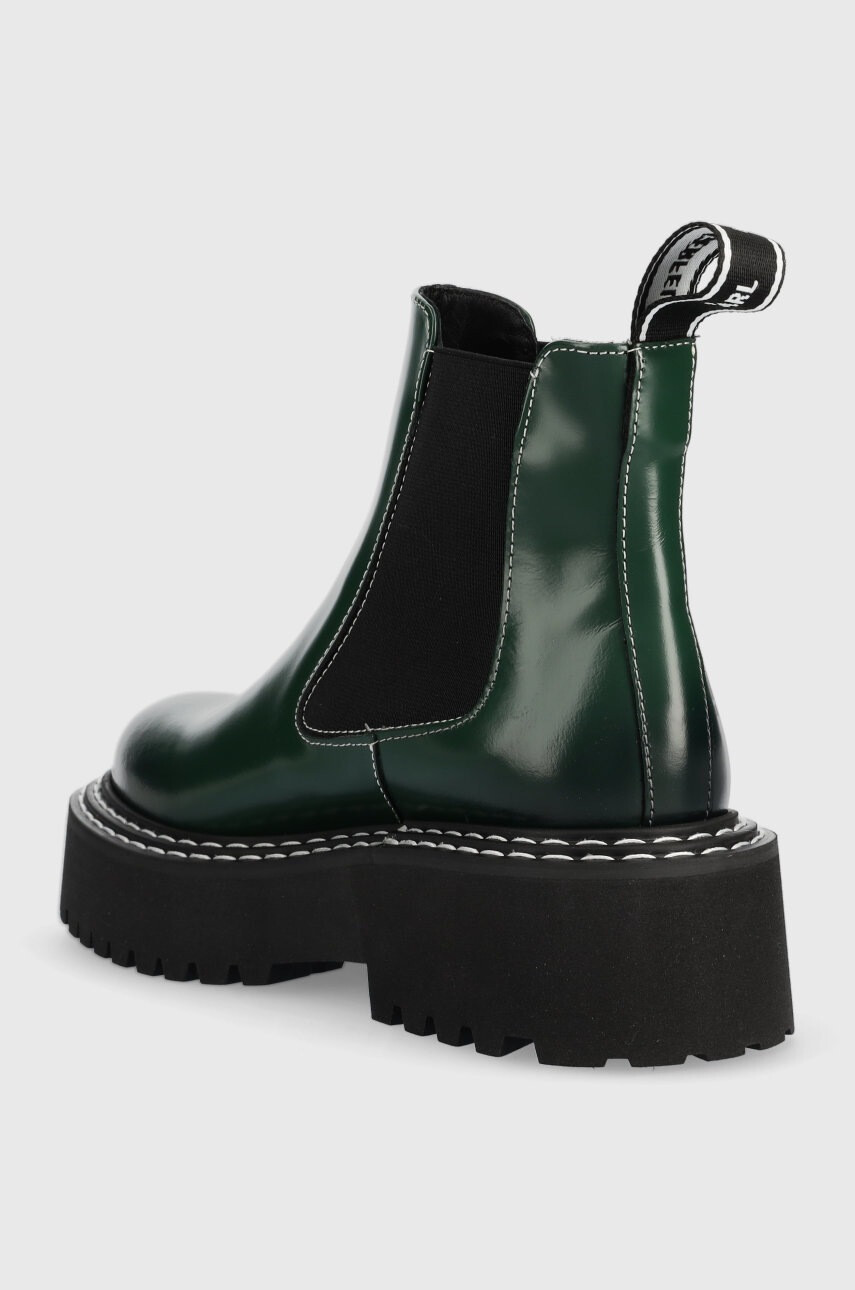 Karl Lagerfeld Кожени боти челси Patrol Ii - Pepit.bg