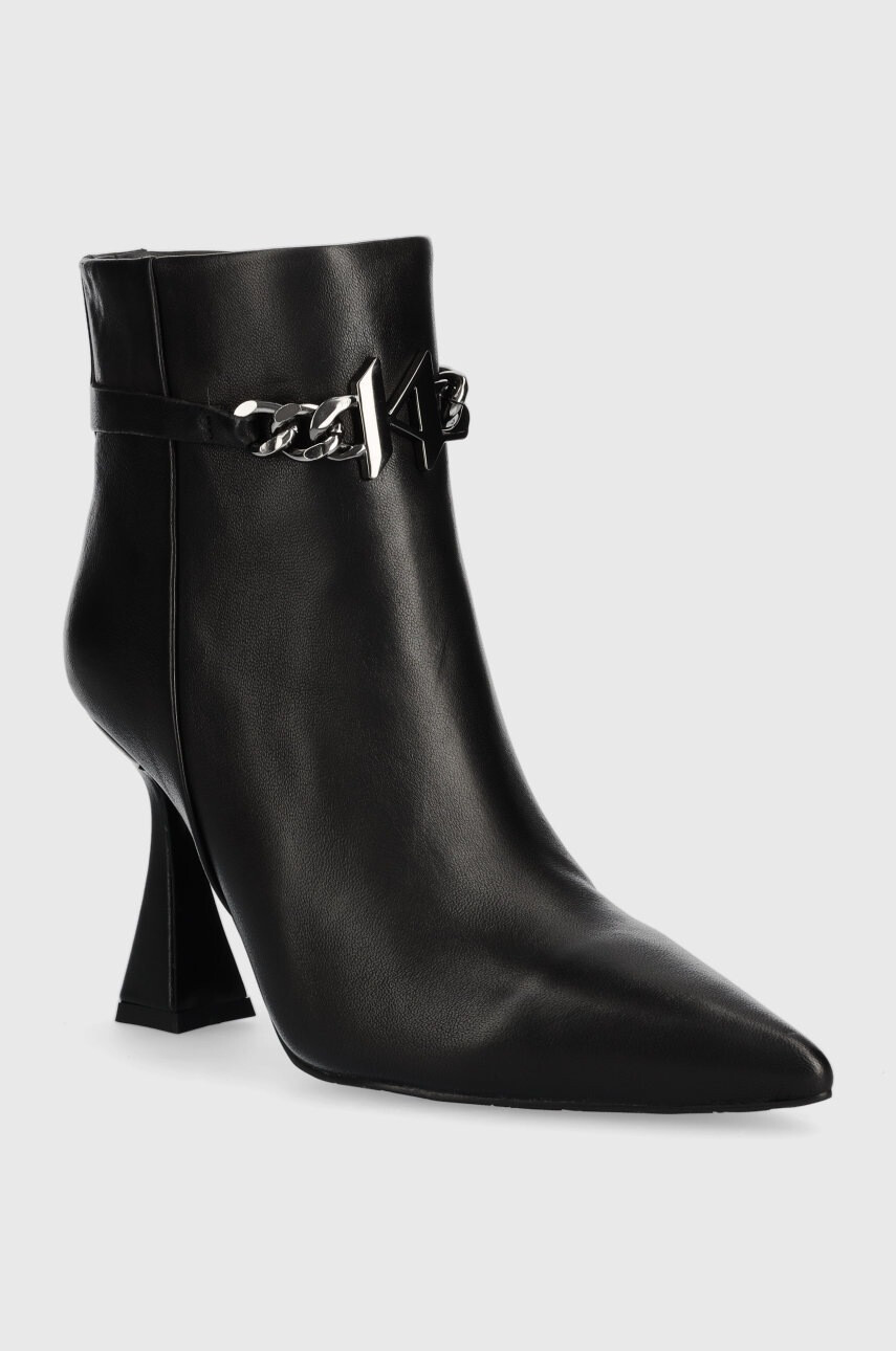 Karl Lagerfeld Кожени боти Debut Kl - Pepit.bg