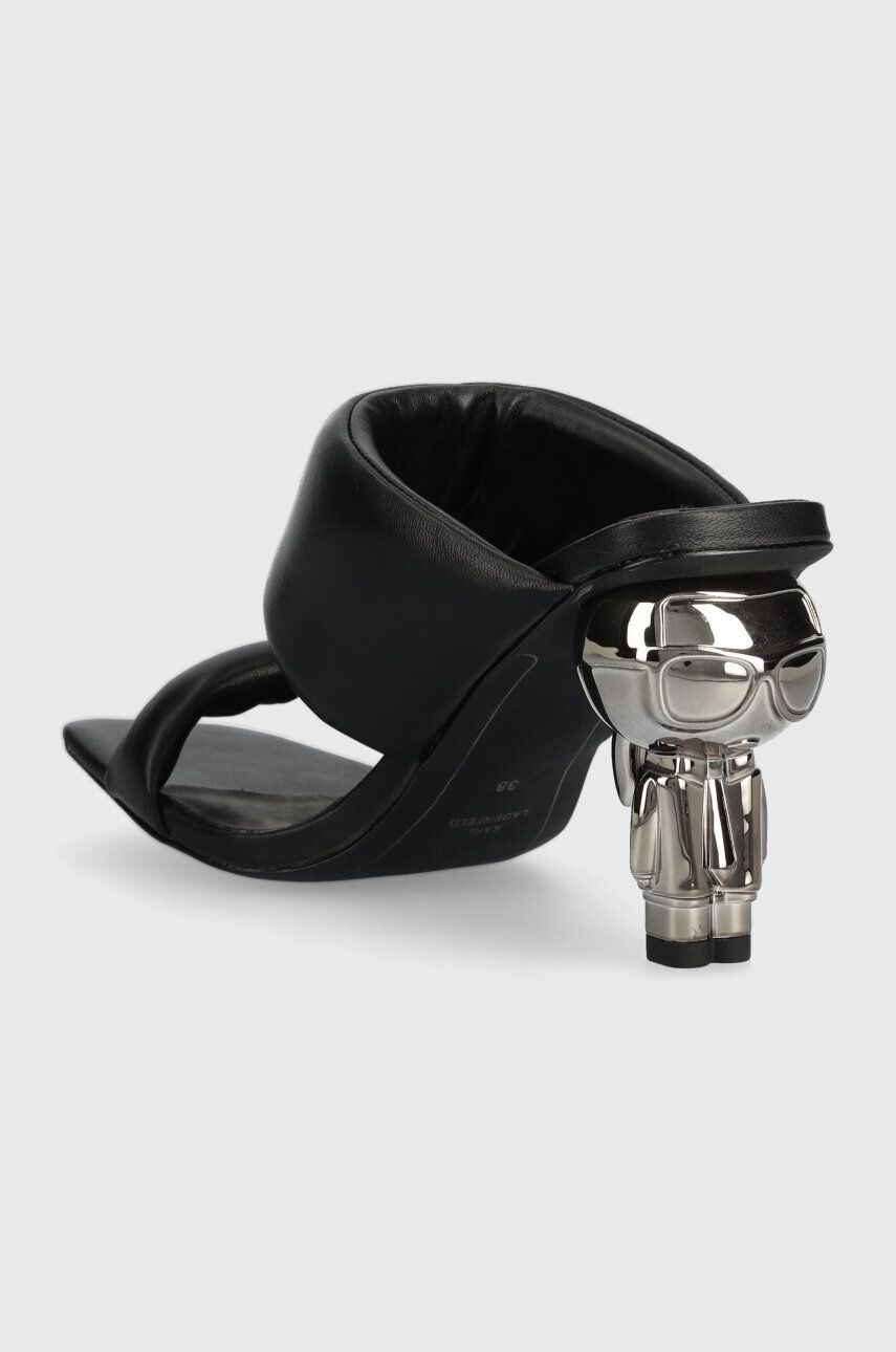 Karl Lagerfeld Кожени чехли IKON HEEL - Pepit.bg