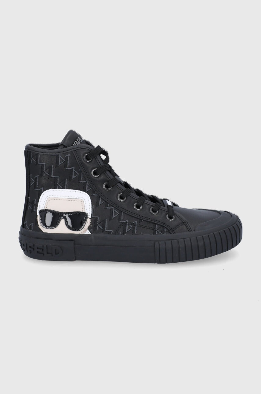 Karl Lagerfeld Кожени кецове - Pepit.bg