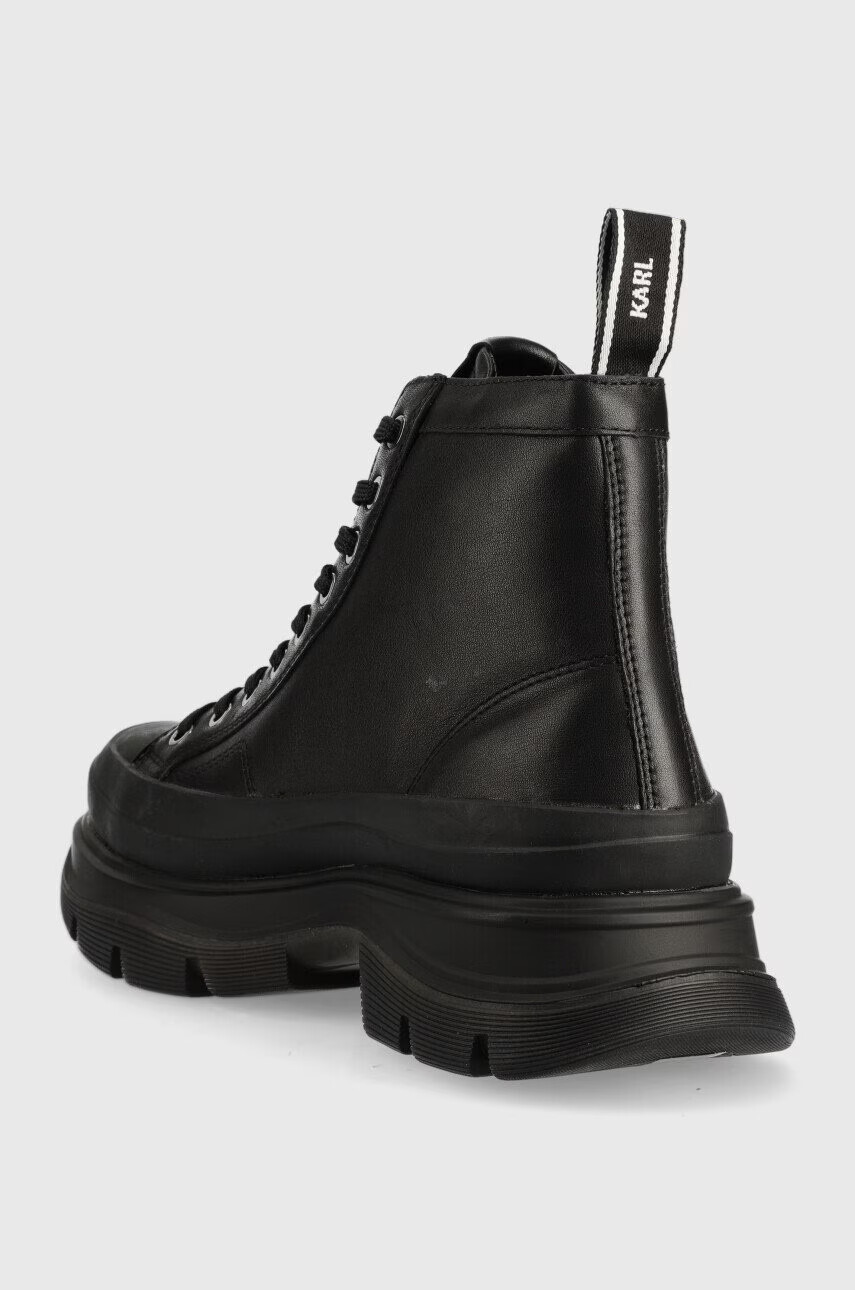 Karl Lagerfeld Кожени кецове - Pepit.bg