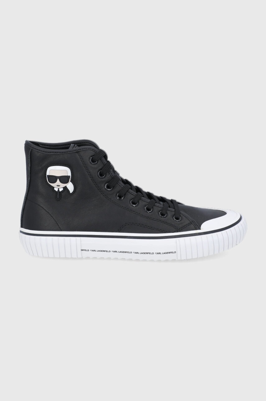 Karl Lagerfeld Кожени кецове - Pepit.bg