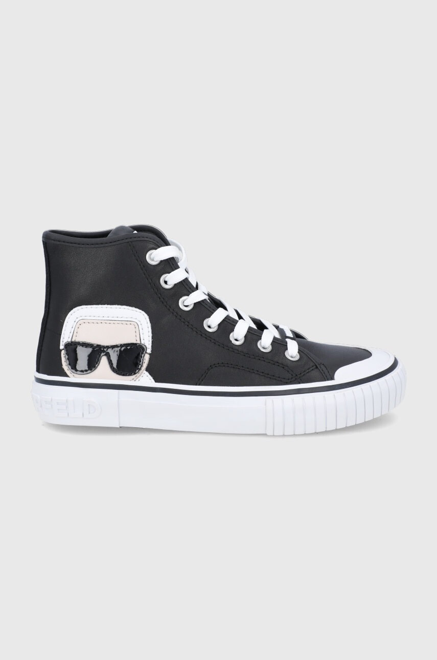 Karl Lagerfeld Кожени кецове - Pepit.bg