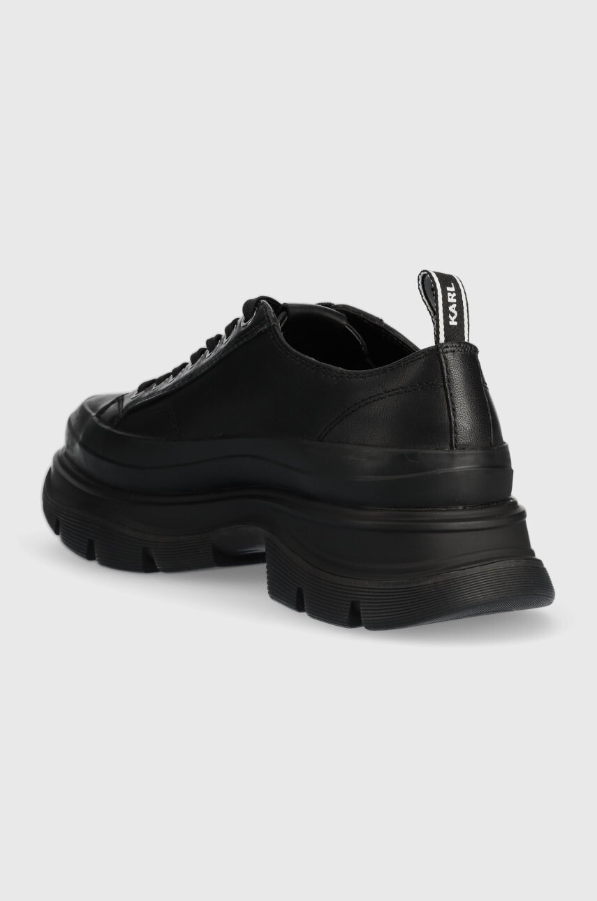 Karl Lagerfeld Кожени кецове KL22921 Lunar в бяло KL22921 - Pepit.bg
