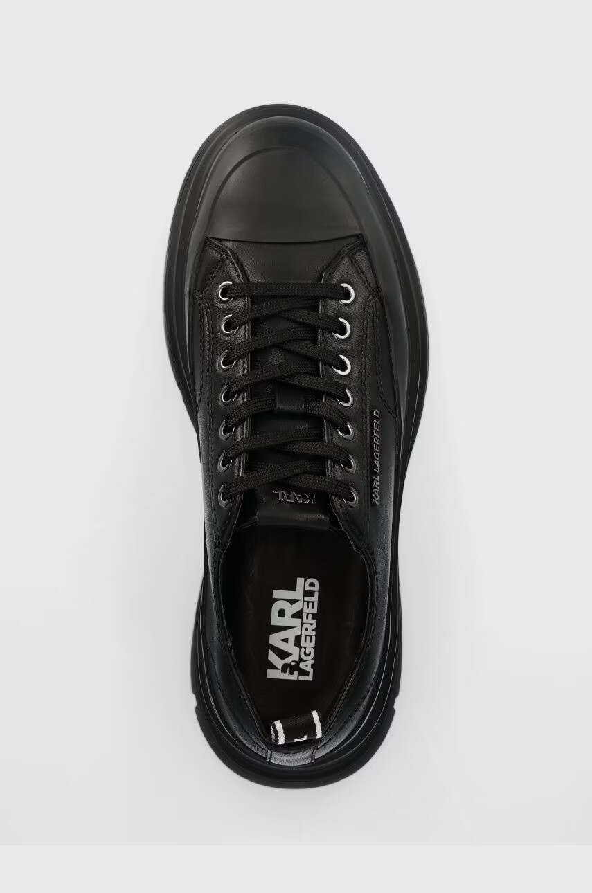 Karl Lagerfeld Кожени кецове KL22921 Lunar в бяло KL22921 - Pepit.bg