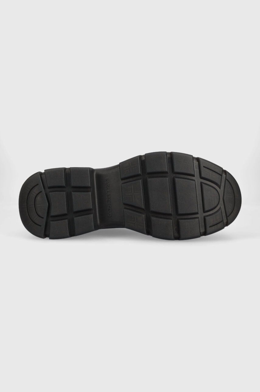 Karl Lagerfeld Кожени кецове KL22921 Lunar в бяло KL22921 - Pepit.bg