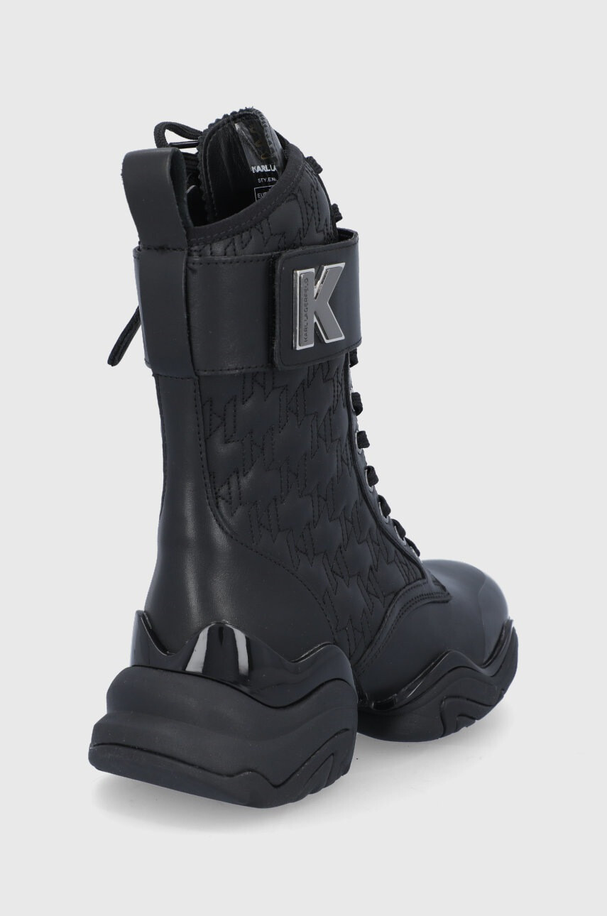 Karl Lagerfeld Кожени кубинки - Pepit.bg