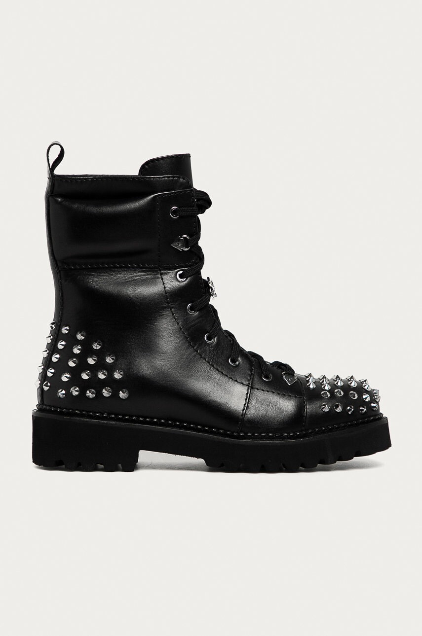 Karl Lagerfeld Кожени кубинки - Pepit.bg
