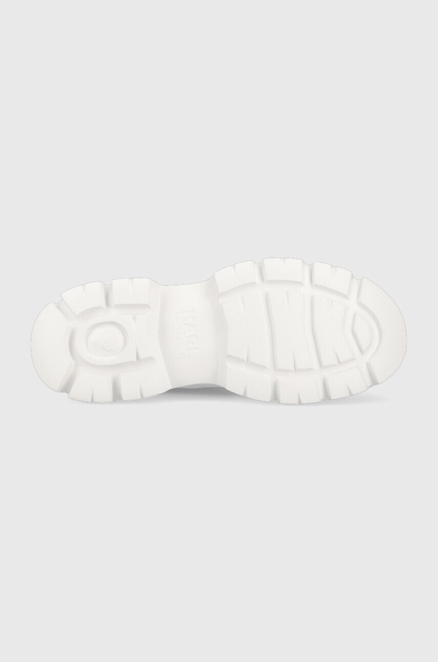 Karl Lagerfeld Кожени кубинки KL43520 TREKKA MAX в черно с платформа - Pepit.bg