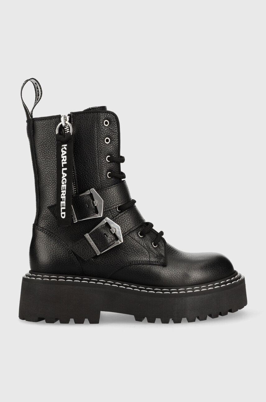 Karl Lagerfeld Кожени кубинки Patrol Ii - Pepit.bg