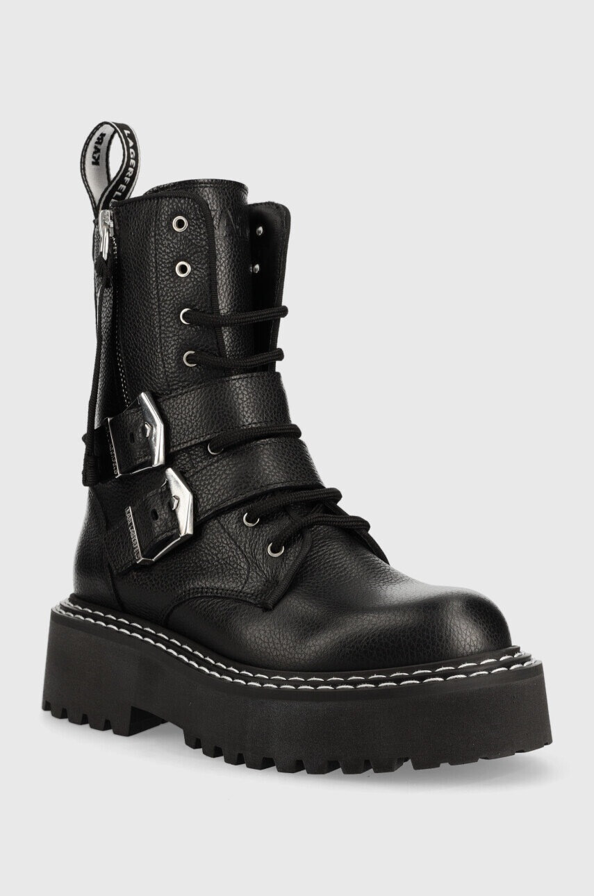 Karl Lagerfeld Кожени кубинки Patrol Ii - Pepit.bg