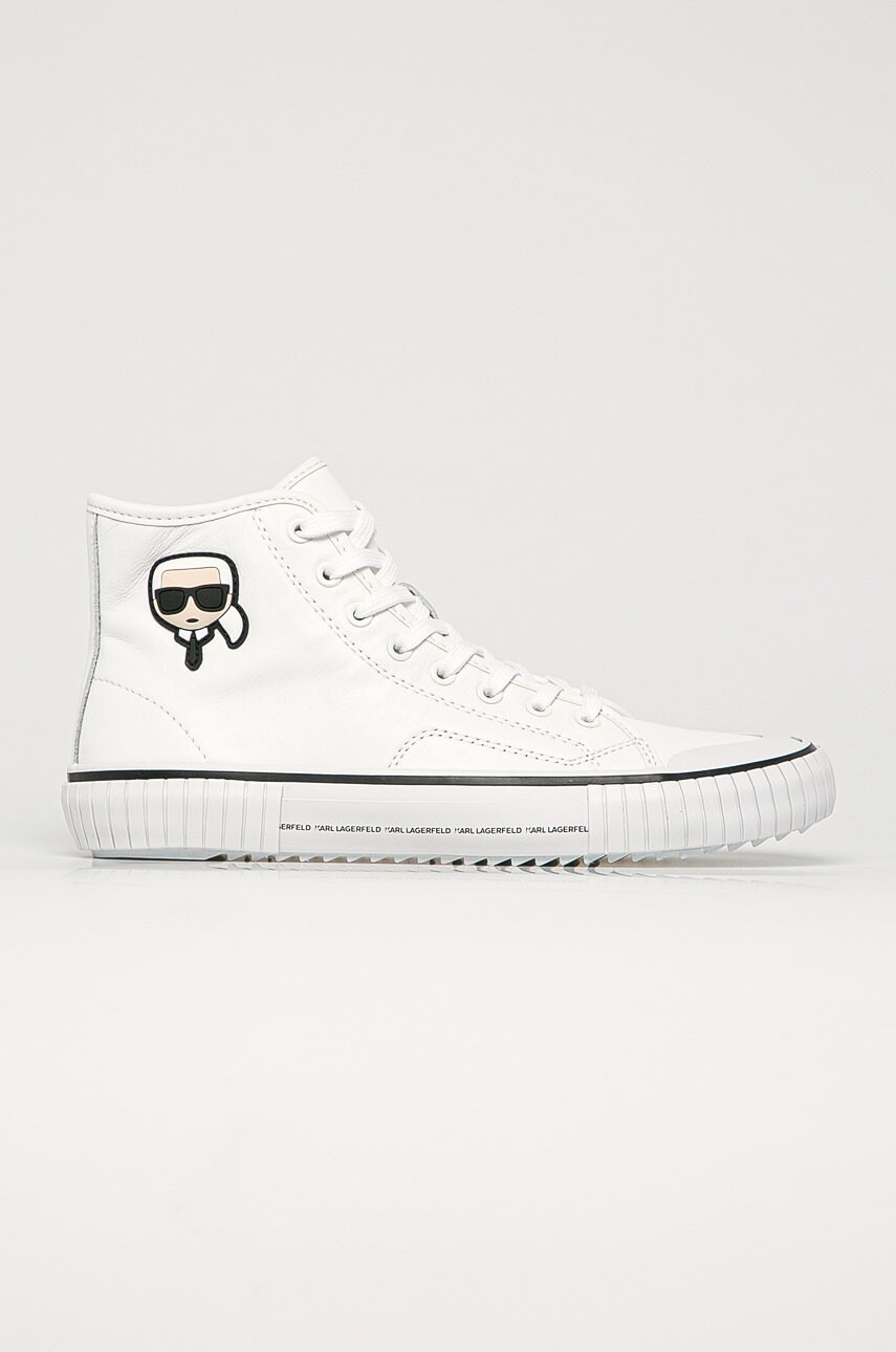 Karl Lagerfeld Кожени маратонки - Pepit.bg