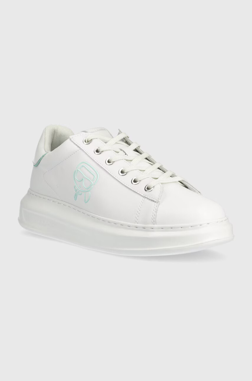 Karl Lagerfeld Кожени маратонки Kapri Mens - Pepit.bg