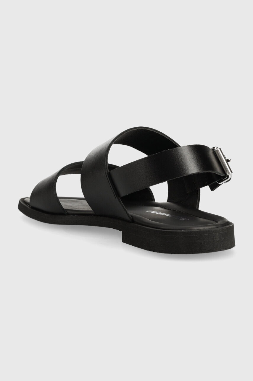 Karl Lagerfeld Кожени сандали KASTOR II в черно KL70206 - Pepit.bg