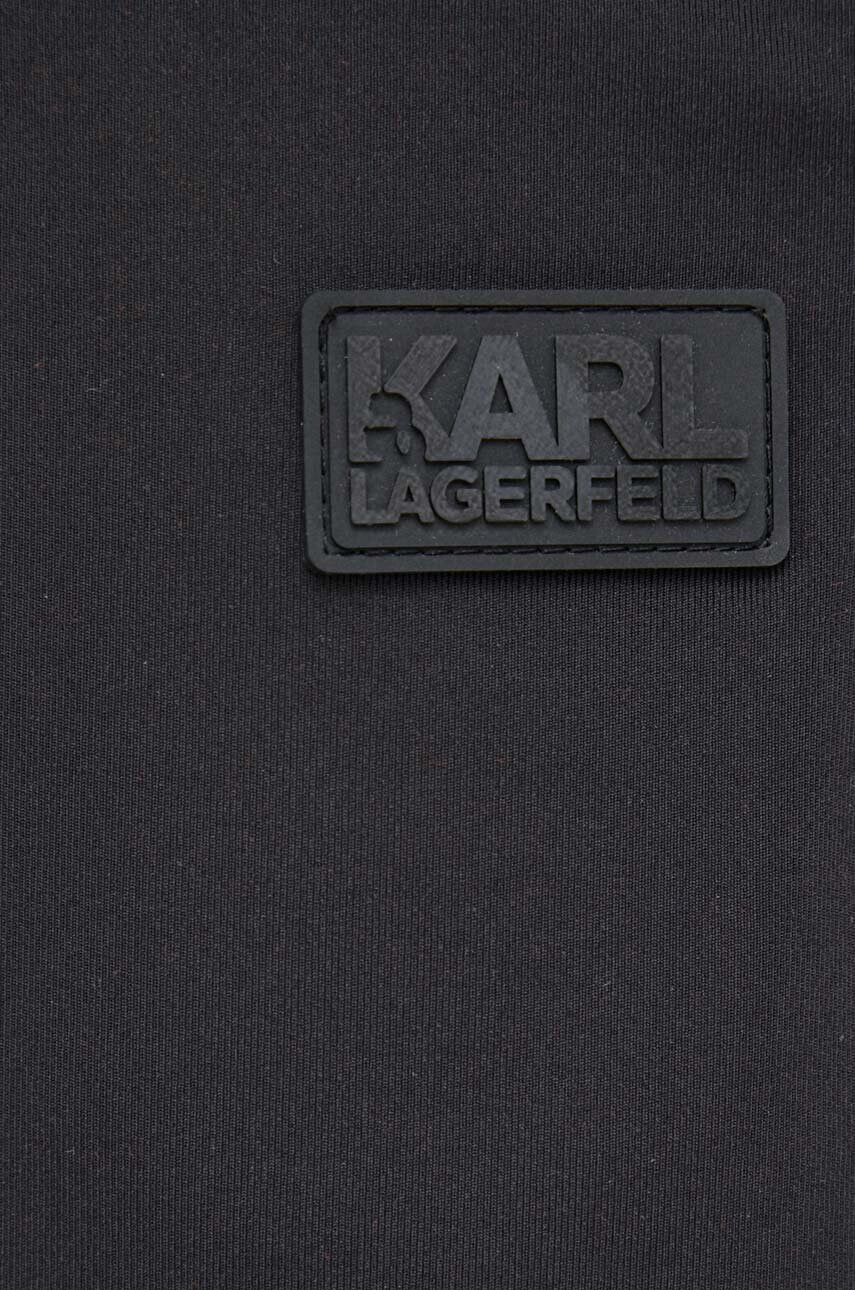 Karl Lagerfeld Къс панталон в черно - Pepit.bg