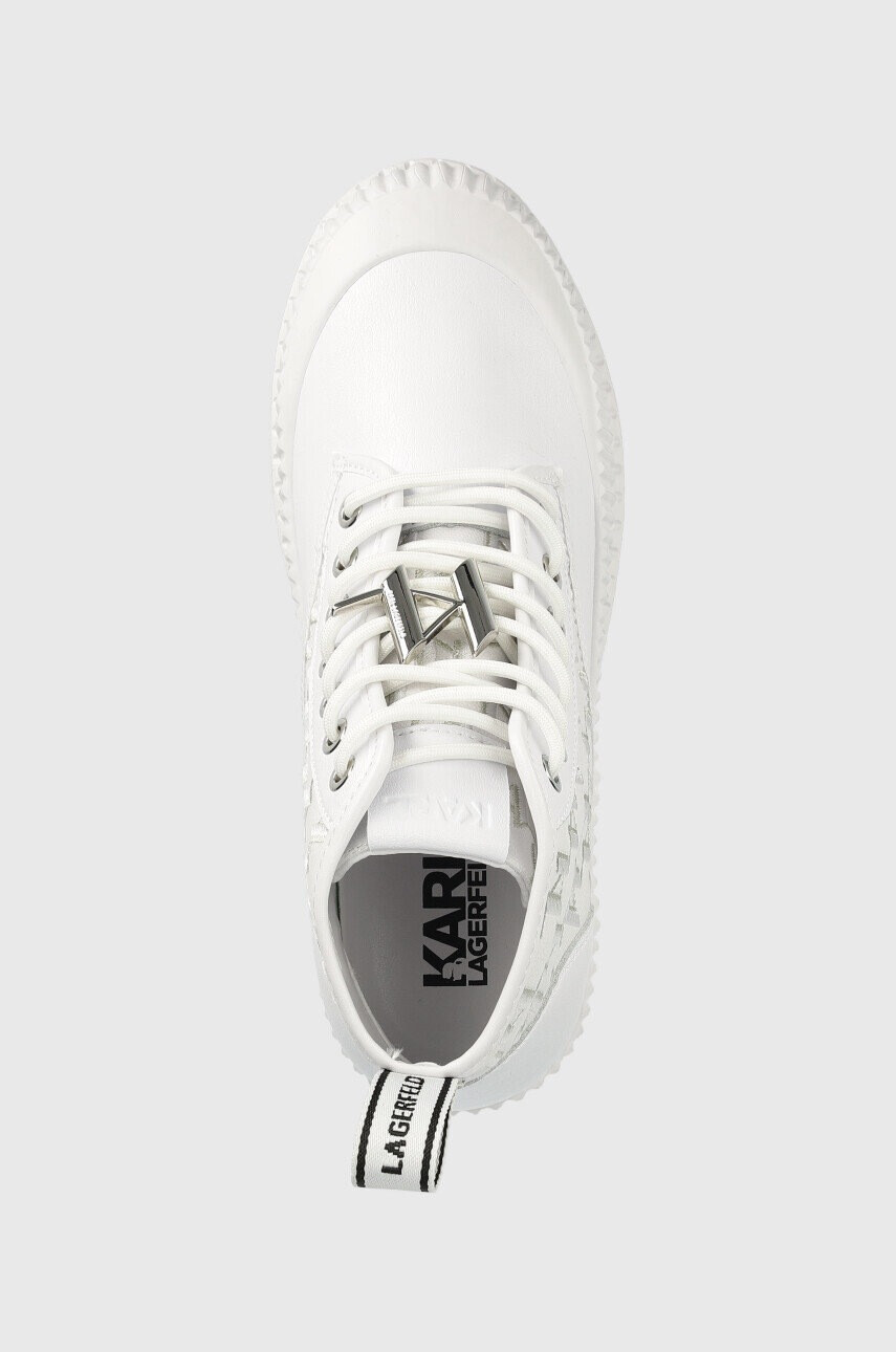 Karl Lagerfeld Кубинки Trekka Ii в бяло с платформа - Pepit.bg