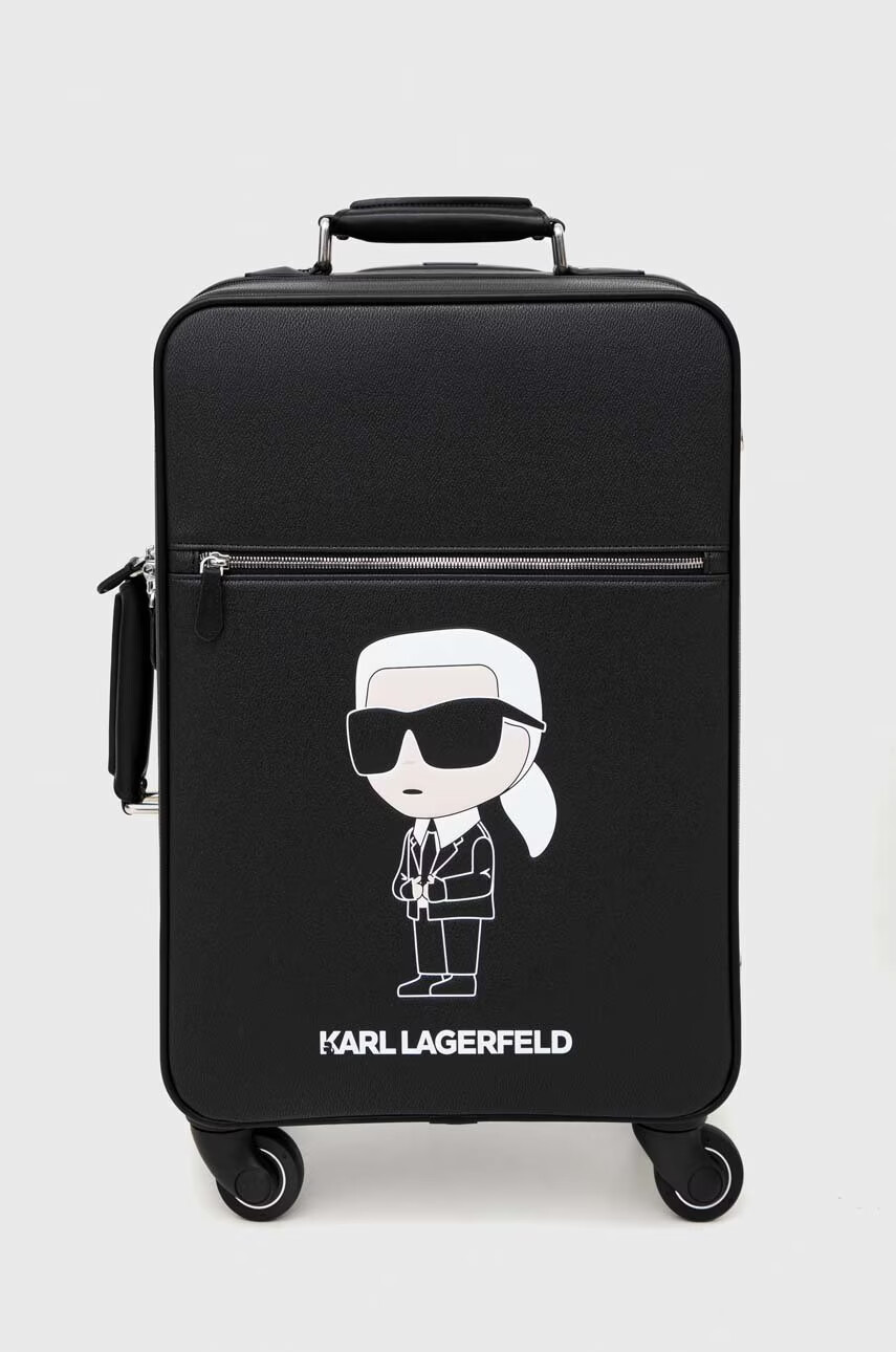 Karl Lagerfeld Куфар в черно - Pepit.bg