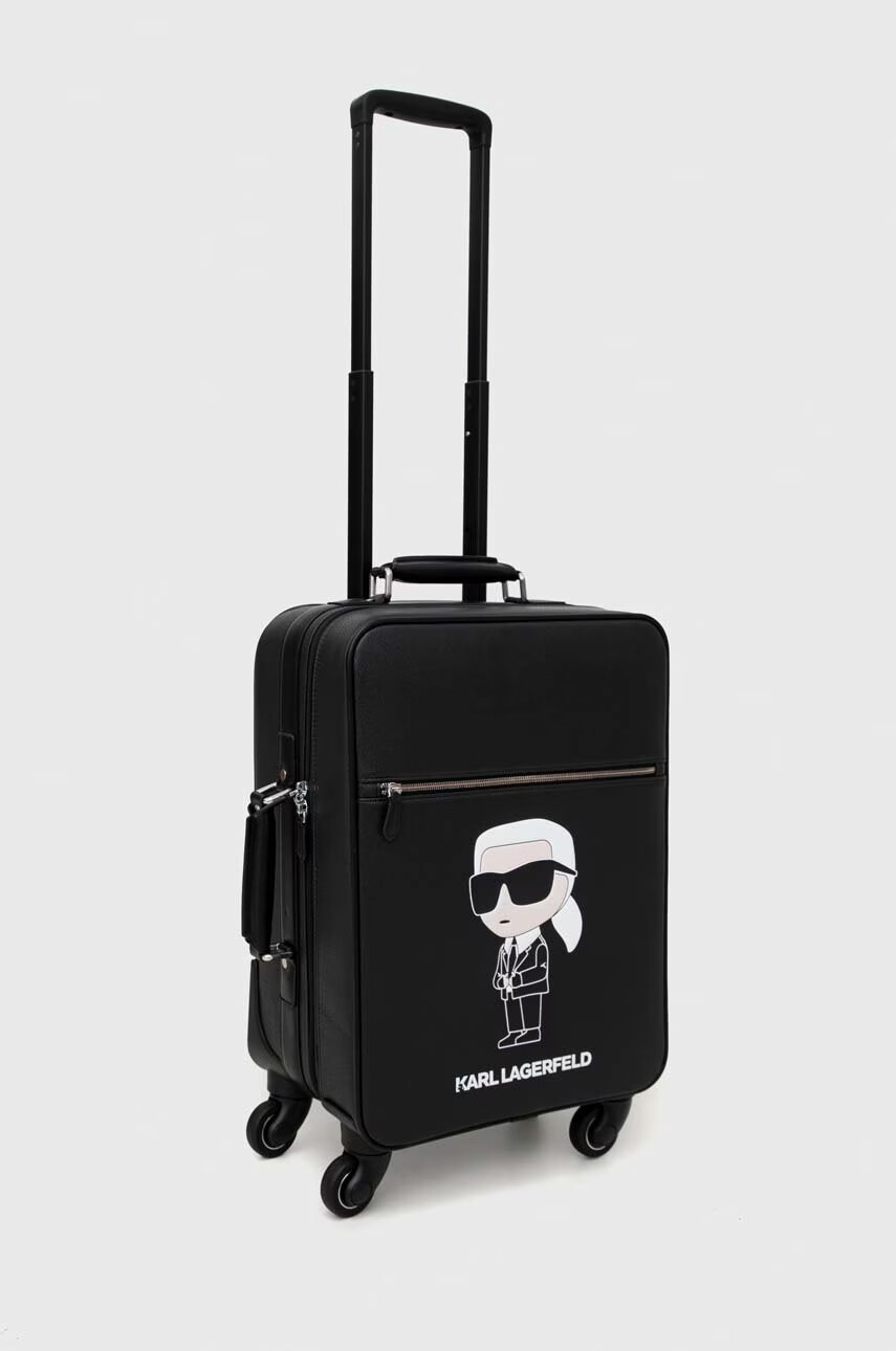 Karl Lagerfeld Куфар в черно - Pepit.bg