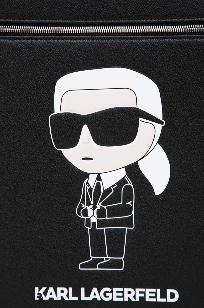 Karl Lagerfeld Куфар в черно - Pepit.bg