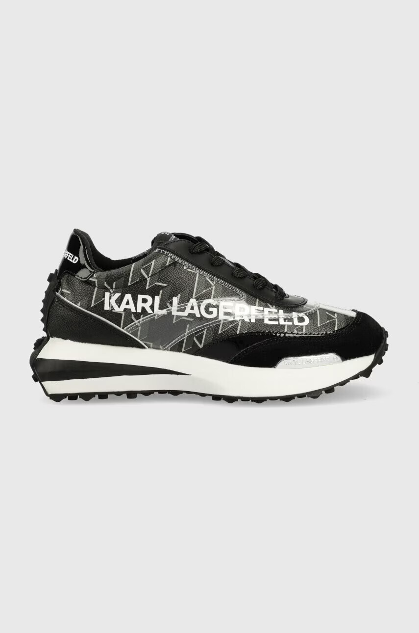 Karl Lagerfeld Маратонки KL62928 ZONE в черно - Pepit.bg