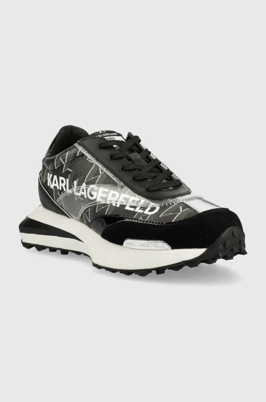 Karl Lagerfeld Маратонки KL62928 ZONE в черно - Pepit.bg