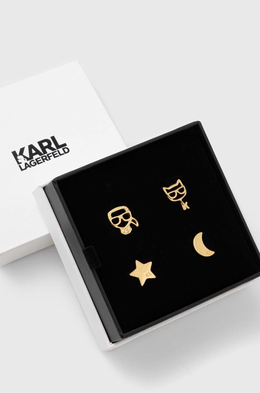 Karl Lagerfeld Обици (4 броя) - Pepit.bg