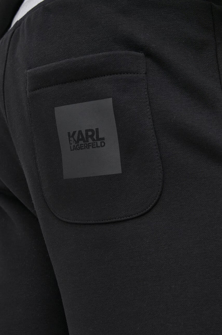 Karl Lagerfeld Памучен къс панталон - Pepit.bg