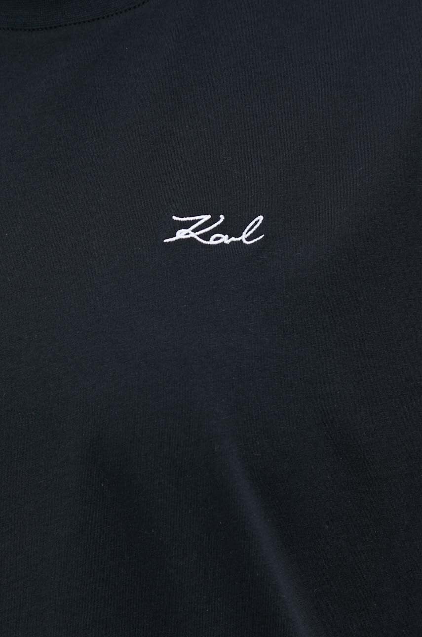 Karl Lagerfeld Памучна плажна рокля - Pepit.bg