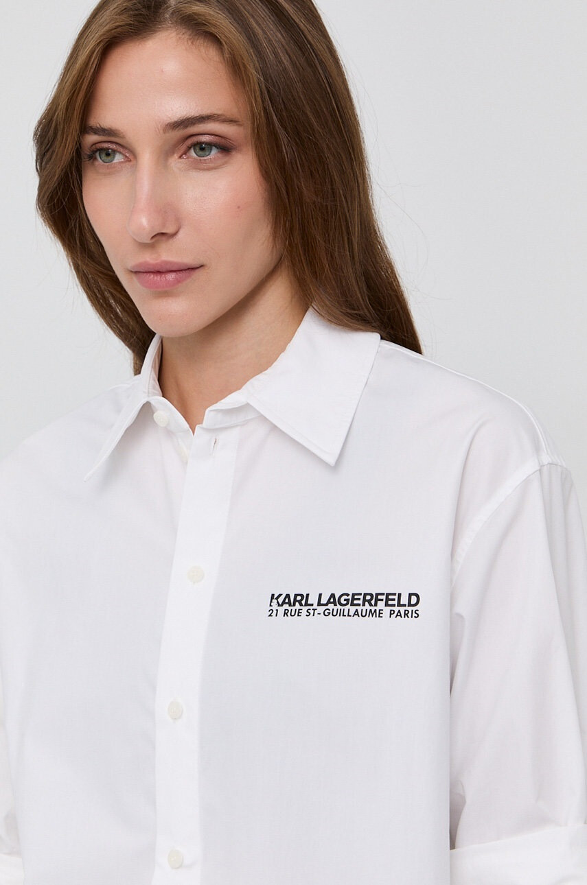 Karl Lagerfeld Памучна риза - Pepit.bg