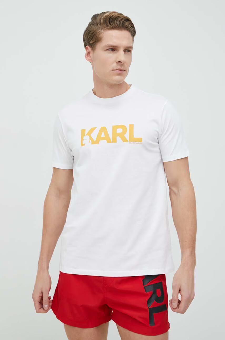 Karl Lagerfeld Памучна тениска - Pepit.bg