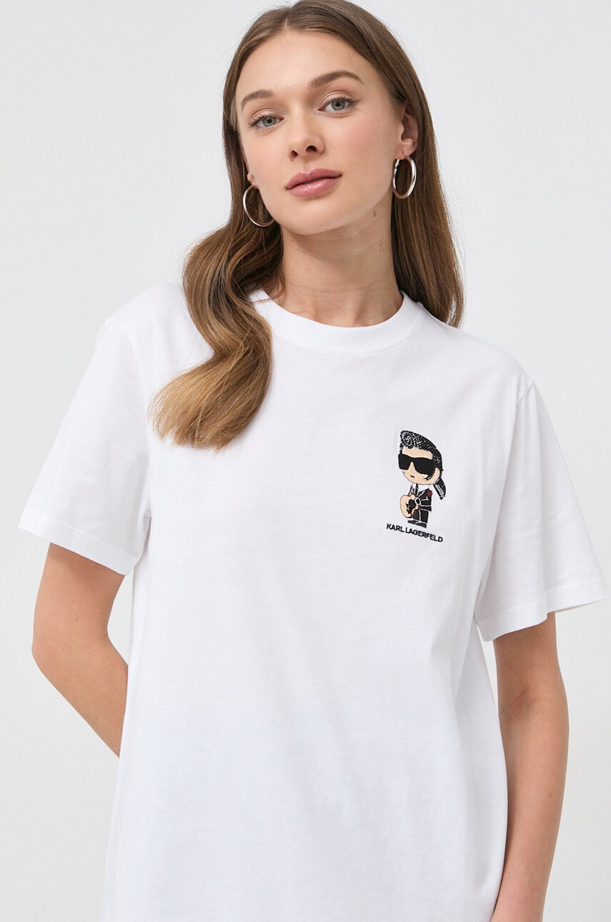 Karl Lagerfeld Памучна тениска - Pepit.bg