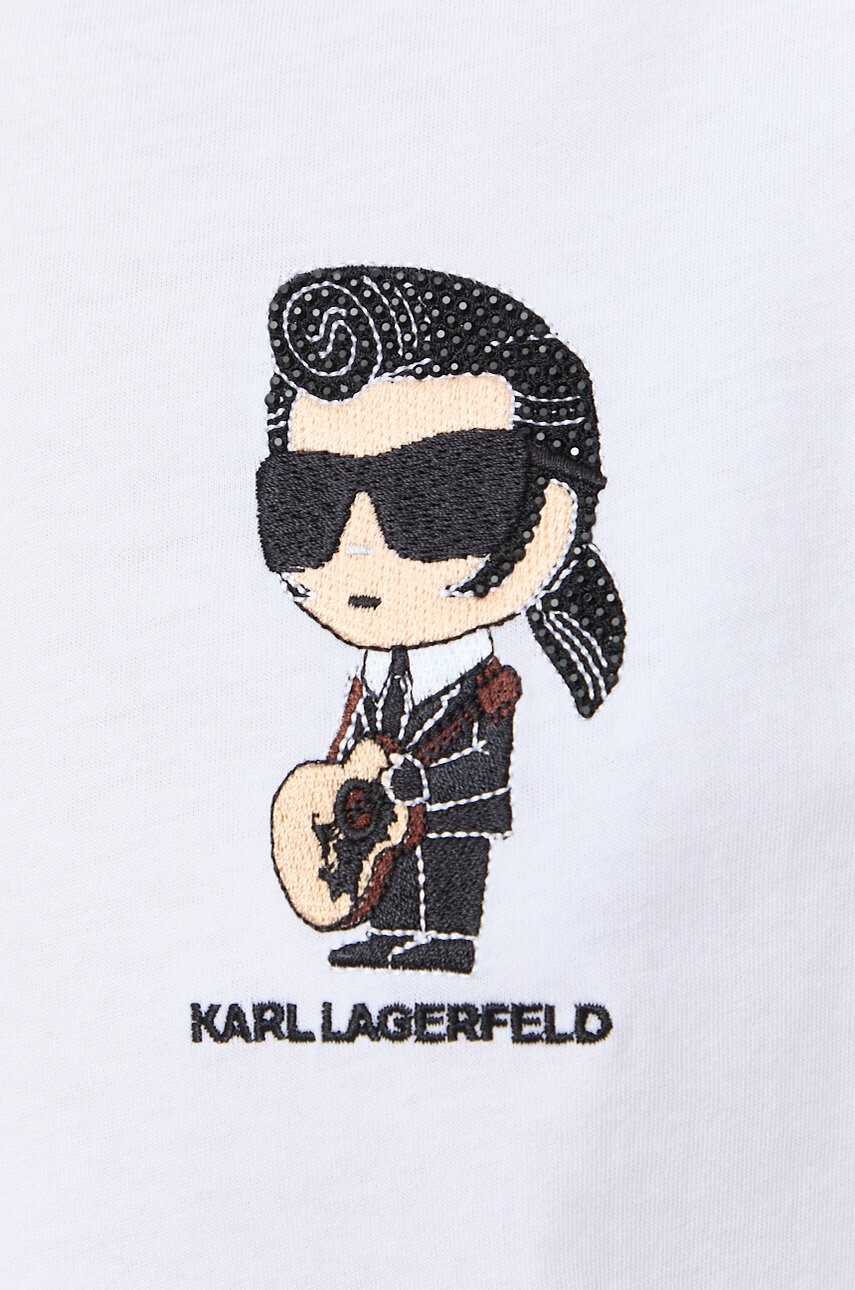 Karl Lagerfeld Памучна тениска - Pepit.bg