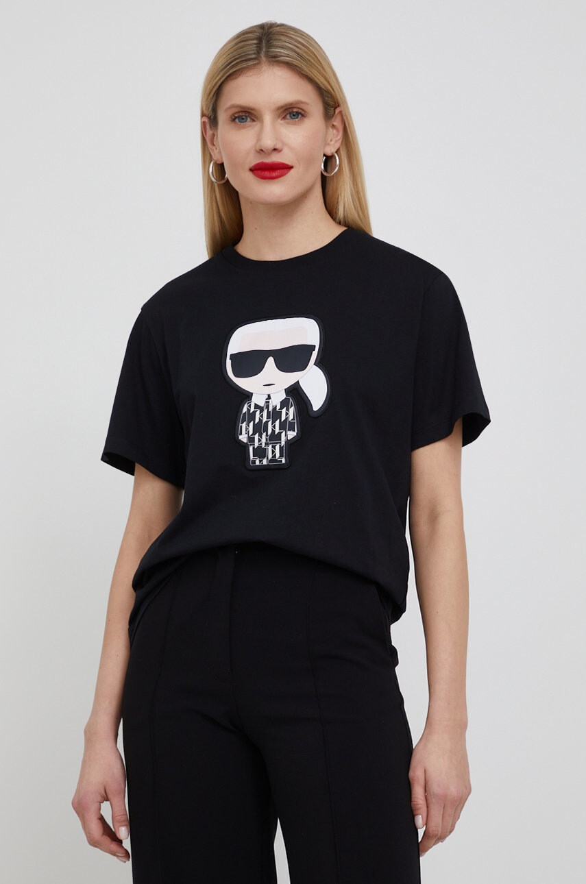 Karl Lagerfeld Памучна тениска - Pepit.bg