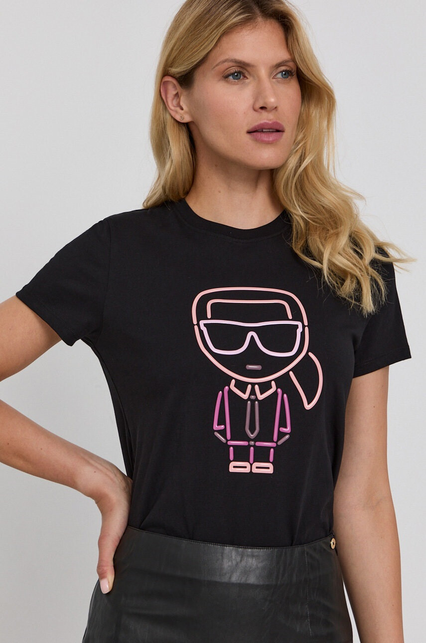 Karl Lagerfeld Памучна тениска - Pepit.bg