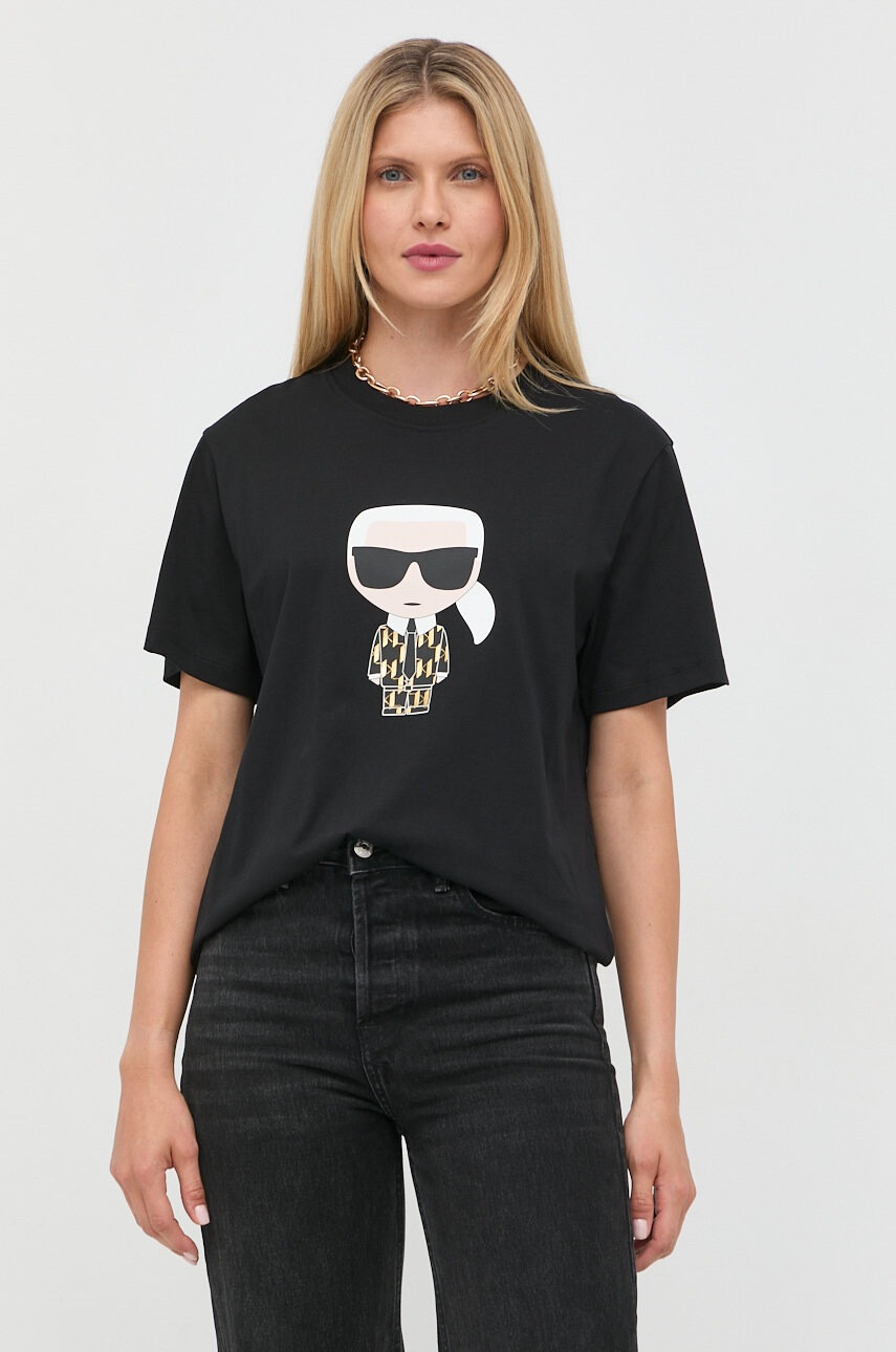 Karl Lagerfeld Памучна тениска - Pepit.bg