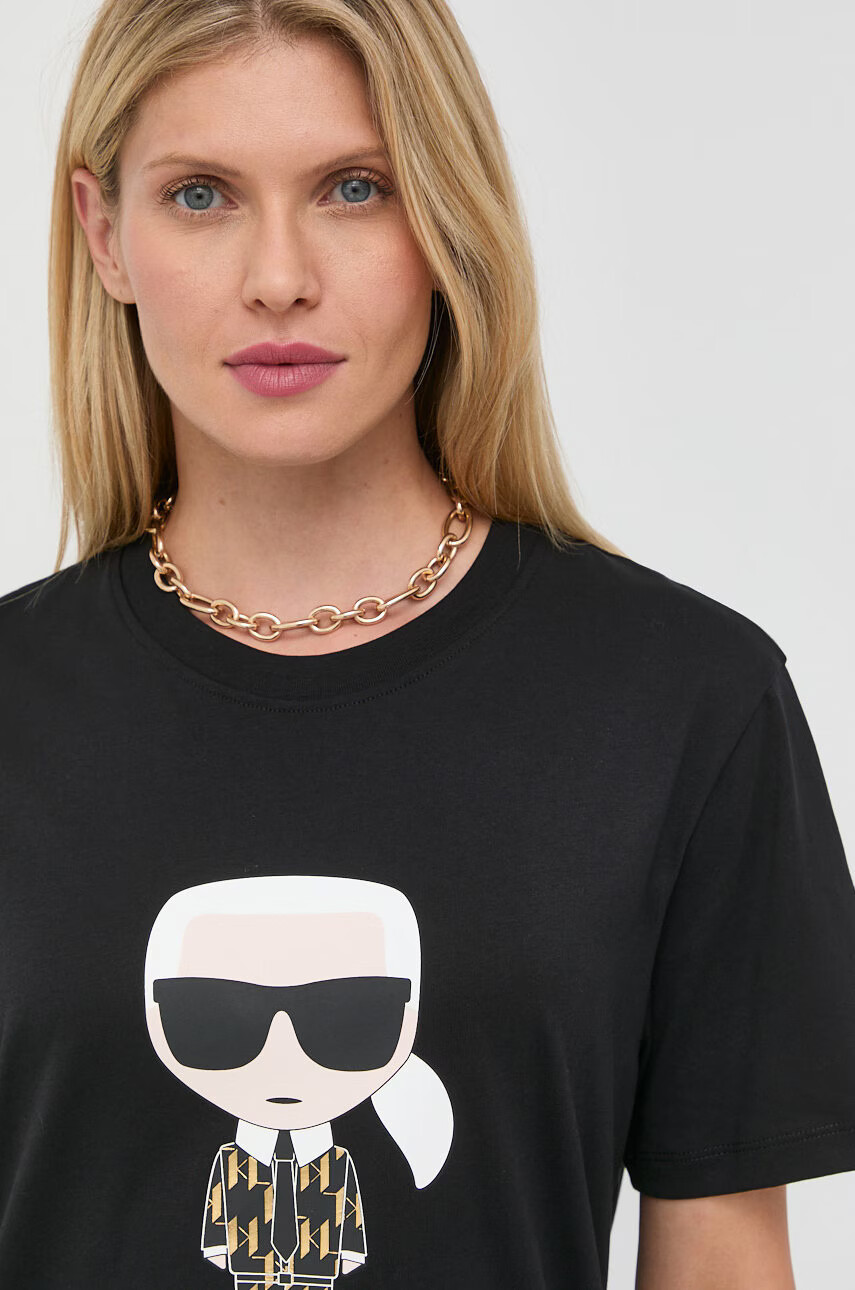 Karl Lagerfeld Памучна тениска - Pepit.bg