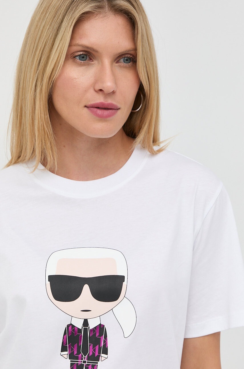 Karl Lagerfeld Памучна тениска - Pepit.bg