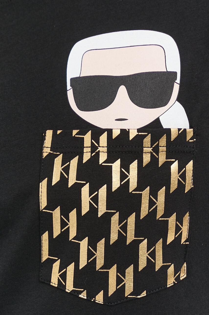 Karl Lagerfeld Памучна тениска - Pepit.bg