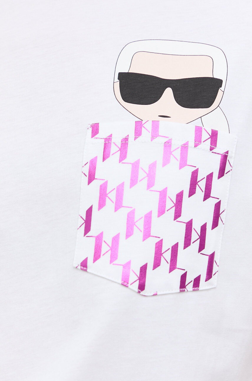 Karl Lagerfeld Памучна тениска - Pepit.bg