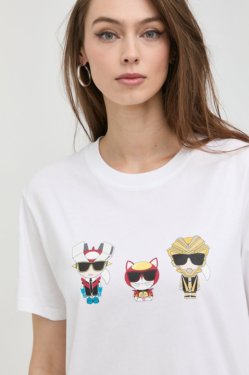 Karl Lagerfeld Памучна тениска - Pepit.bg