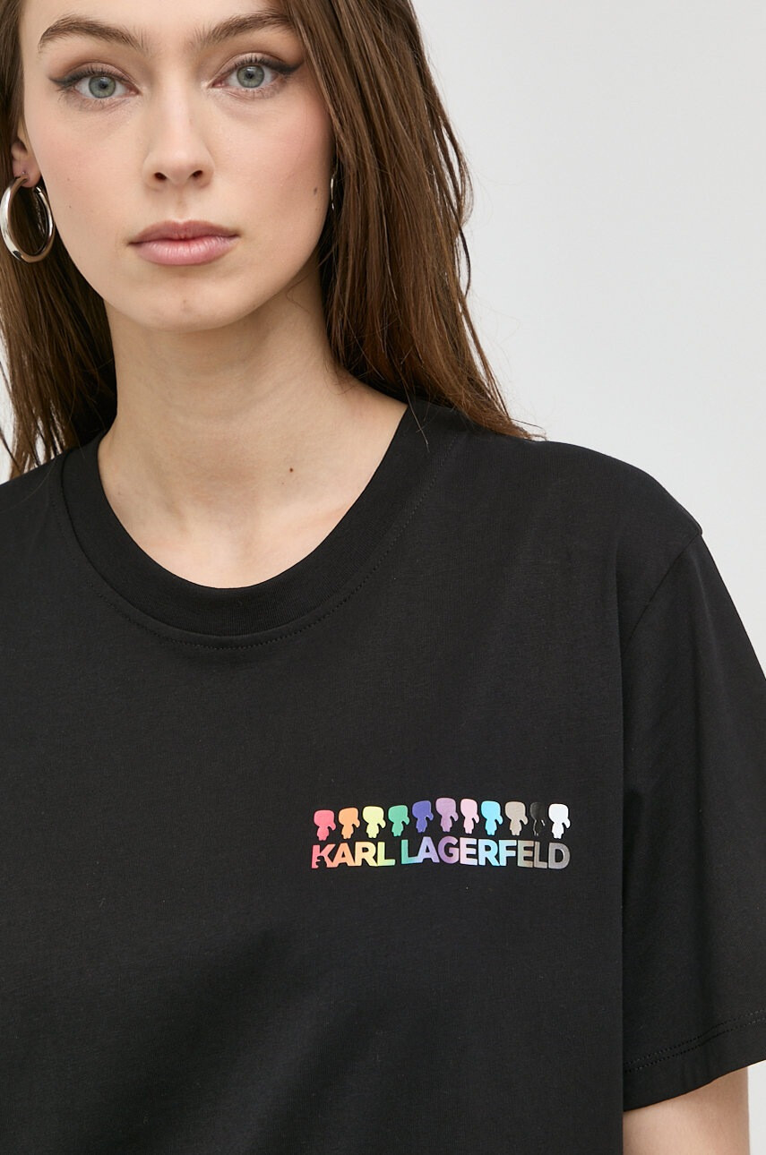 Karl Lagerfeld Памучна тениска - Pepit.bg