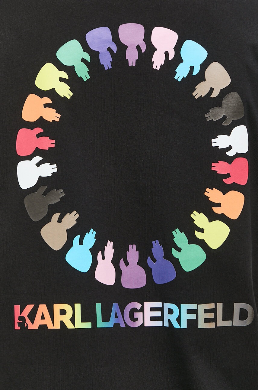 Karl Lagerfeld Памучна тениска - Pepit.bg