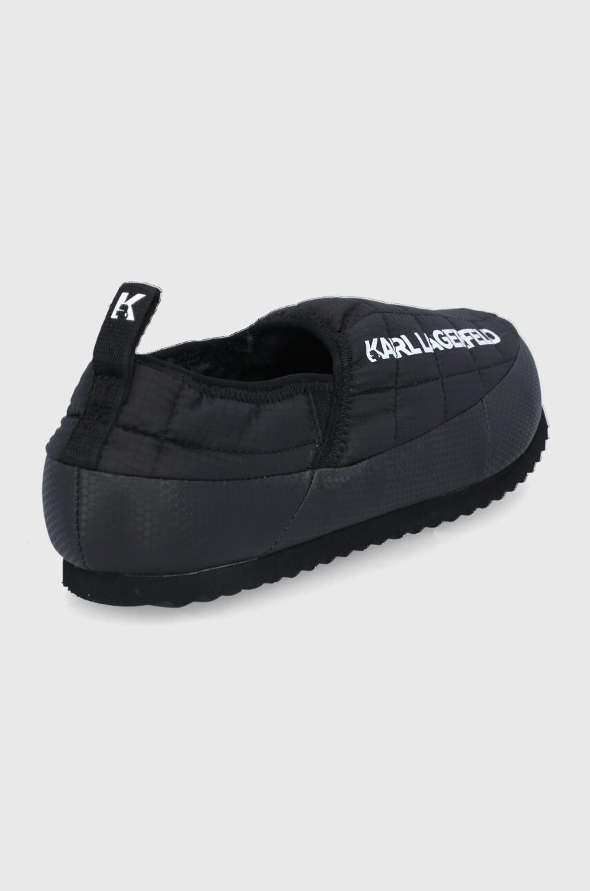 Karl Lagerfeld Пантофи Kookoon в черно - Pepit.bg